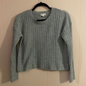 So grey gray sweater size small